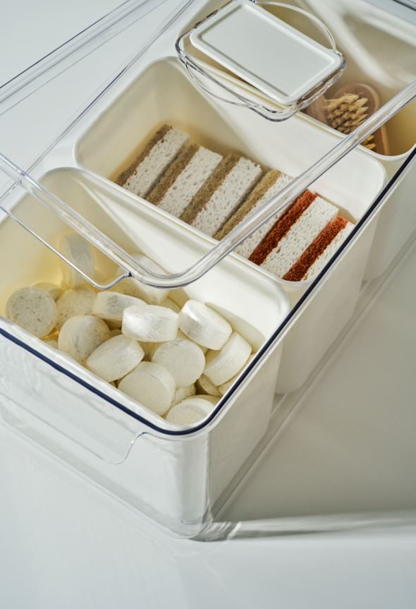 Säilytyslaatikko luonnonvalkoinen - 3