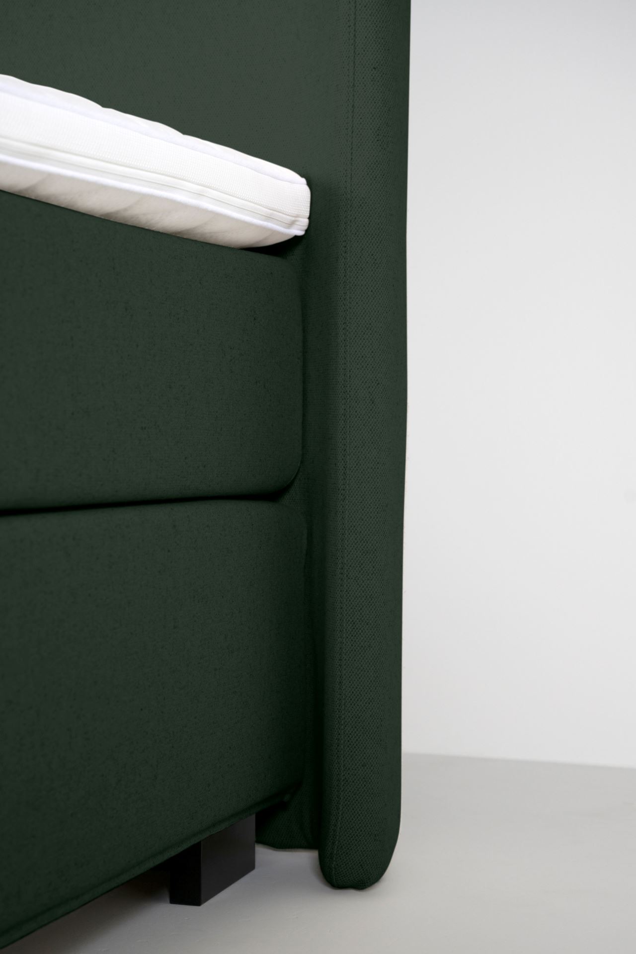 Jenkkisänky medium ja kiinteä oliivinvihreä - 3