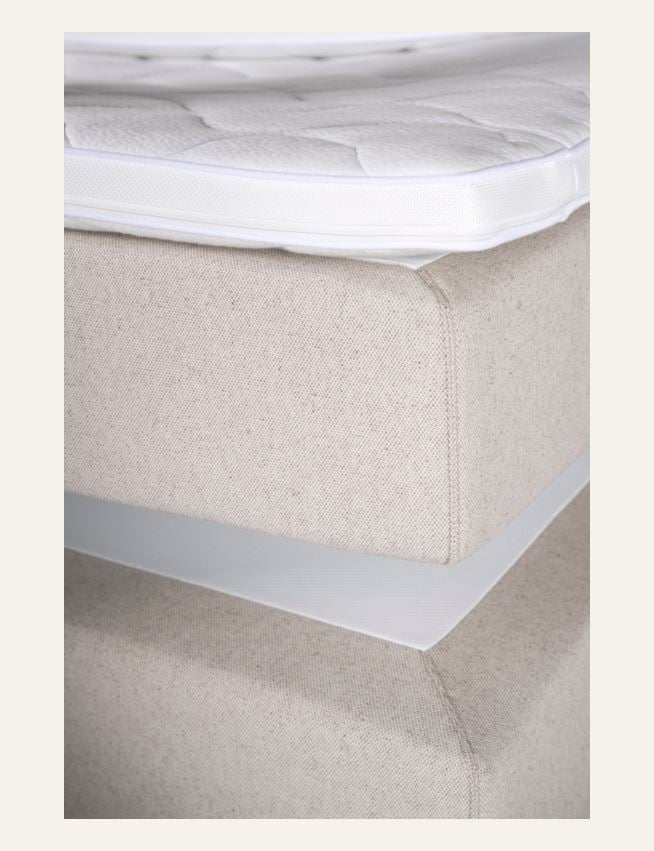 Jenkkisänky keskikova luonnonväri - 2