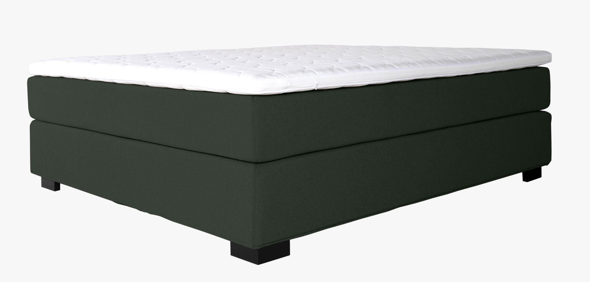 Jenkkisänky medium ja kiinteä oliivinvihreä - 2