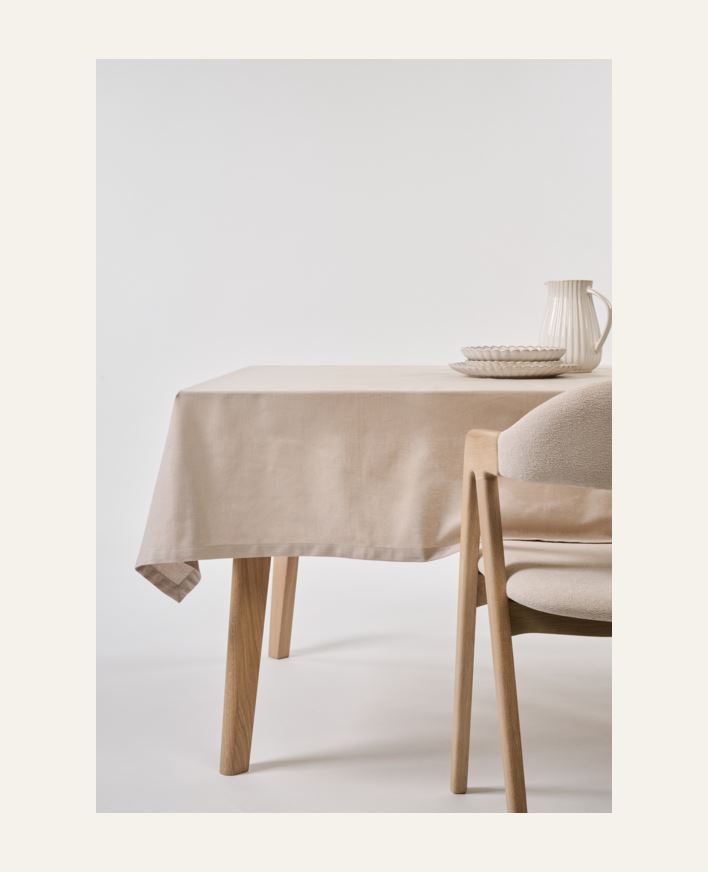 Pöytäliina beige - 140x140 cm beige - 1