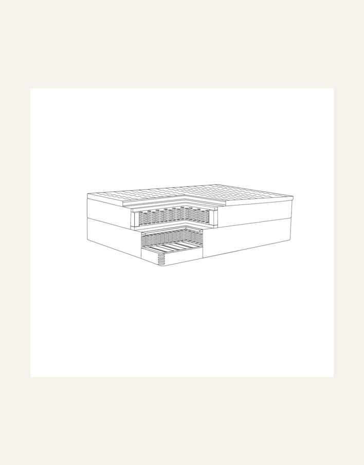 Jenkkisänky beige - 17