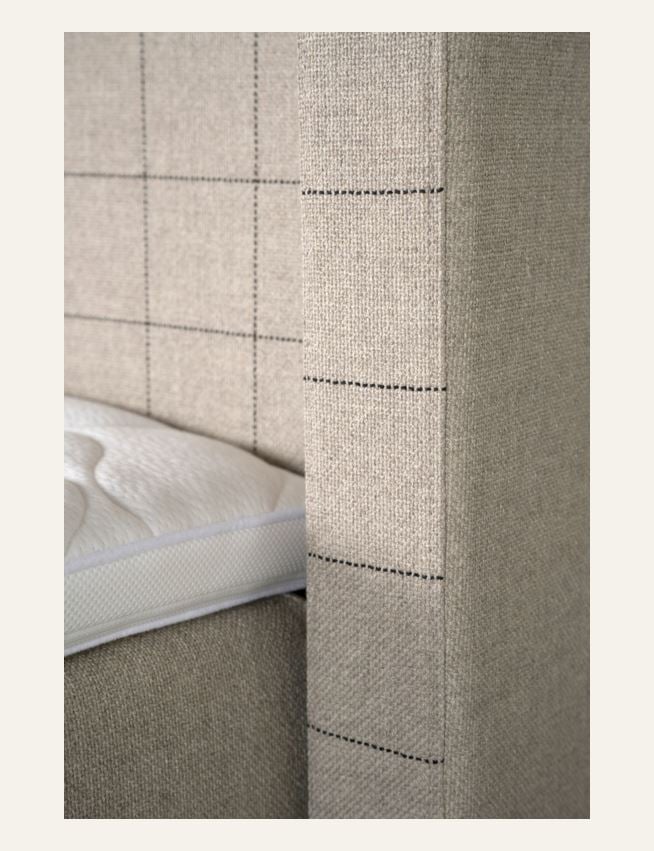 Sängynpääty moniväri/beige - 3