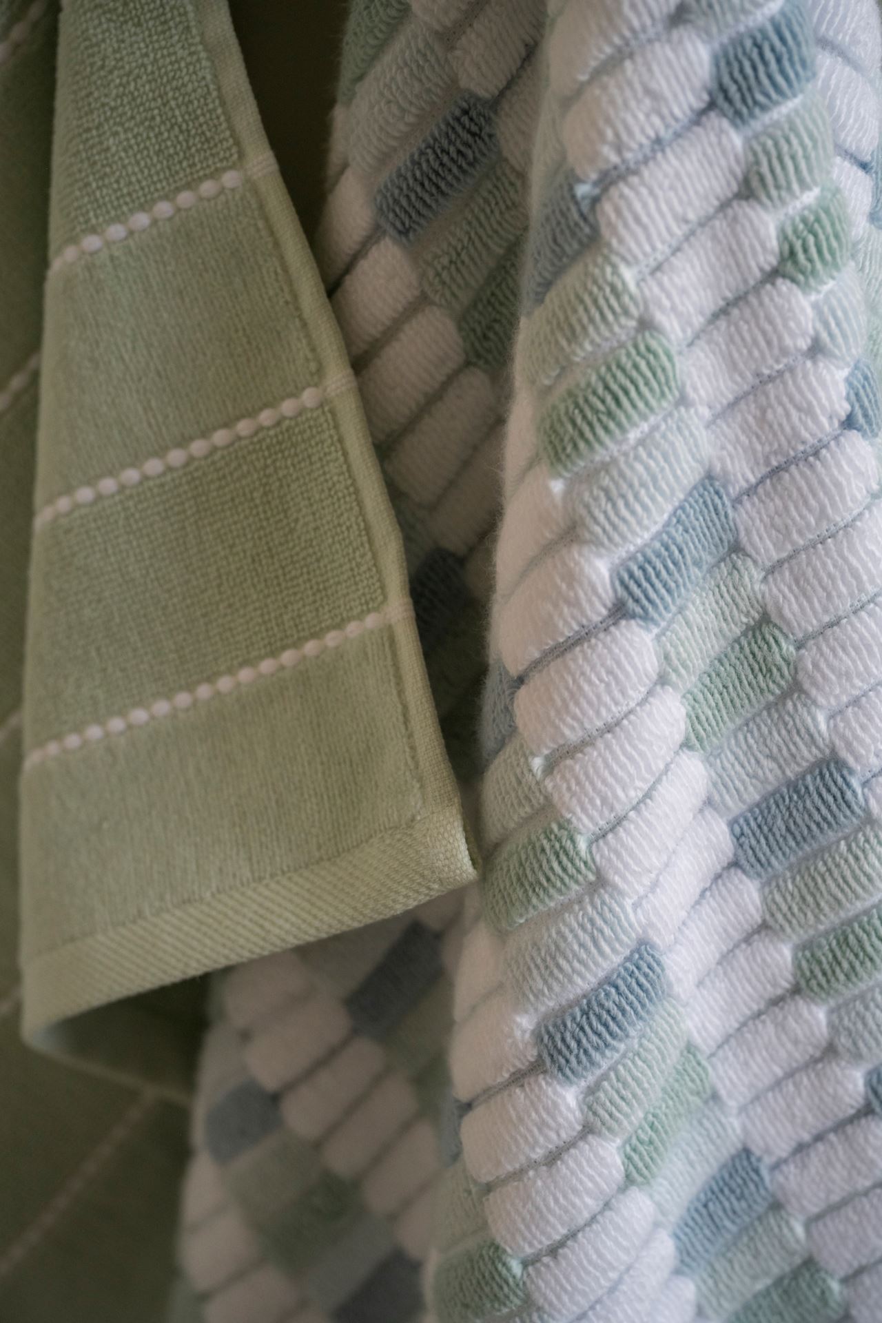 Pyyhe moniväri/vihreä - 4