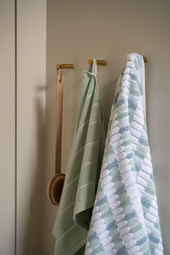 Pyyhe moniväri/vihreä - 3