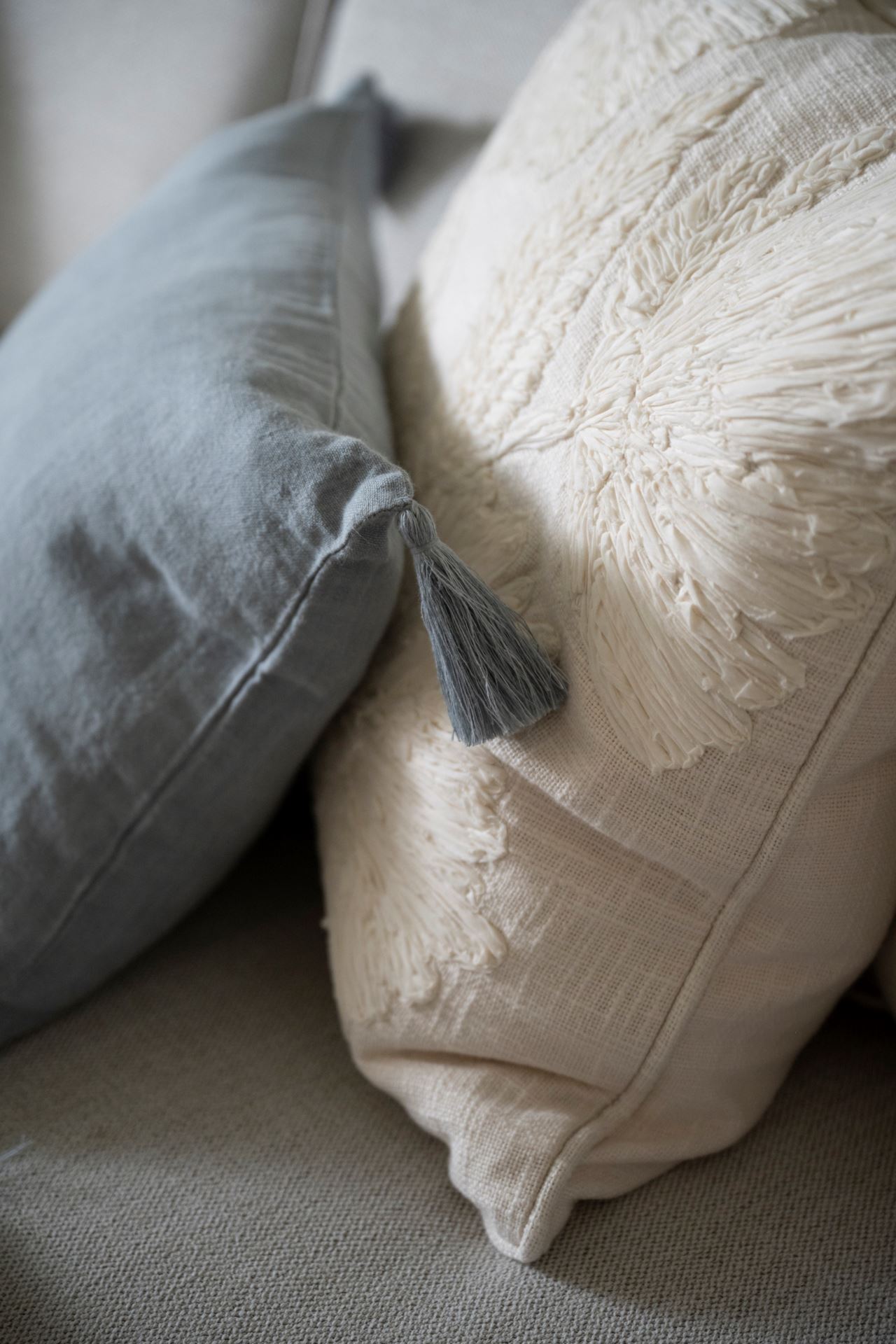 Koristetyynynpäällinen vaaleansininen - 2