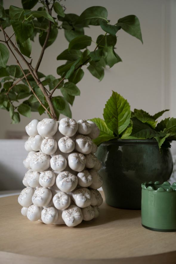 Maljakko luonnonvalkoinen - 3