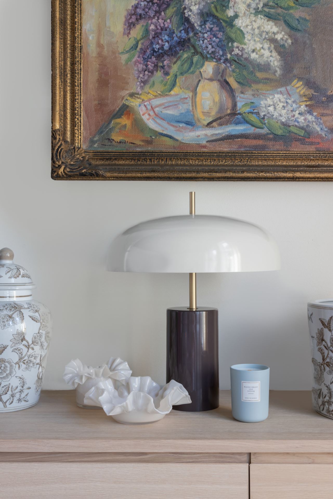 Pöytävalaisin moniväri/beige - 38x38x48 cm moniväri/beige - 1