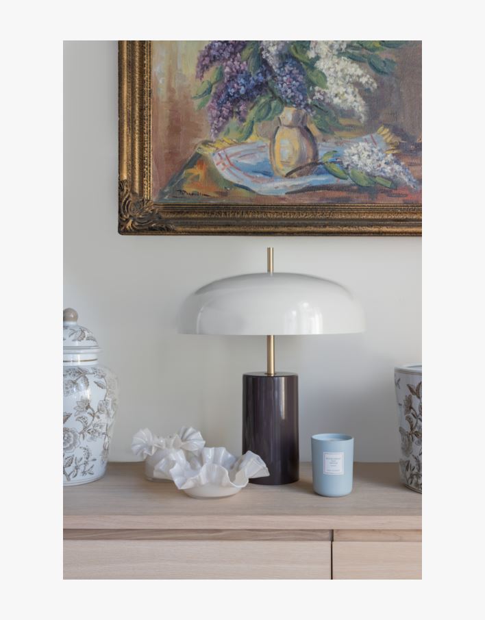 Pöytävalaisin moniväri/beige - 38x38x48 cm moniväri/beige - 1