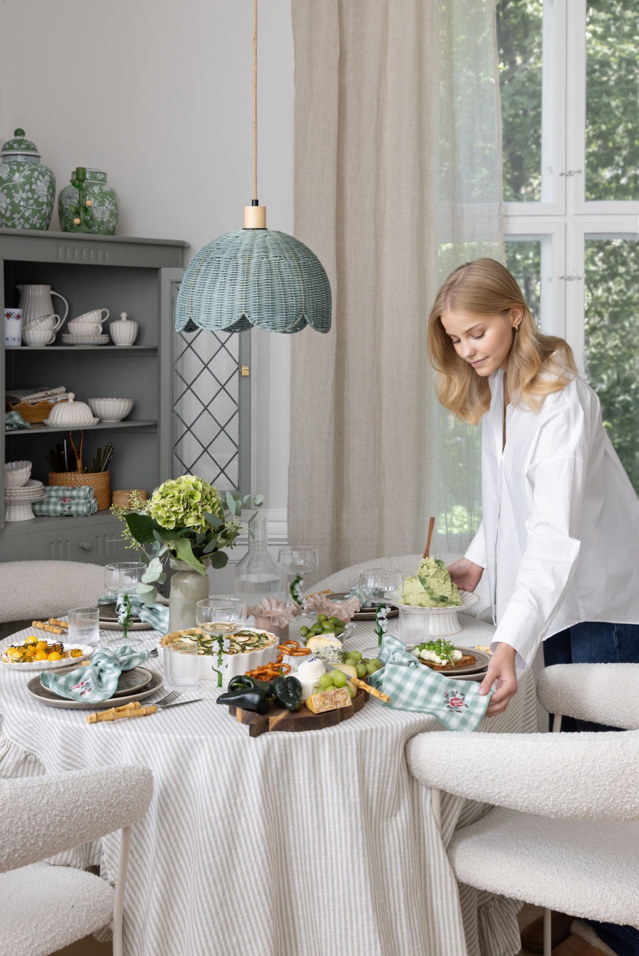 Lampunvarjostin vaaleanvihreä - 2