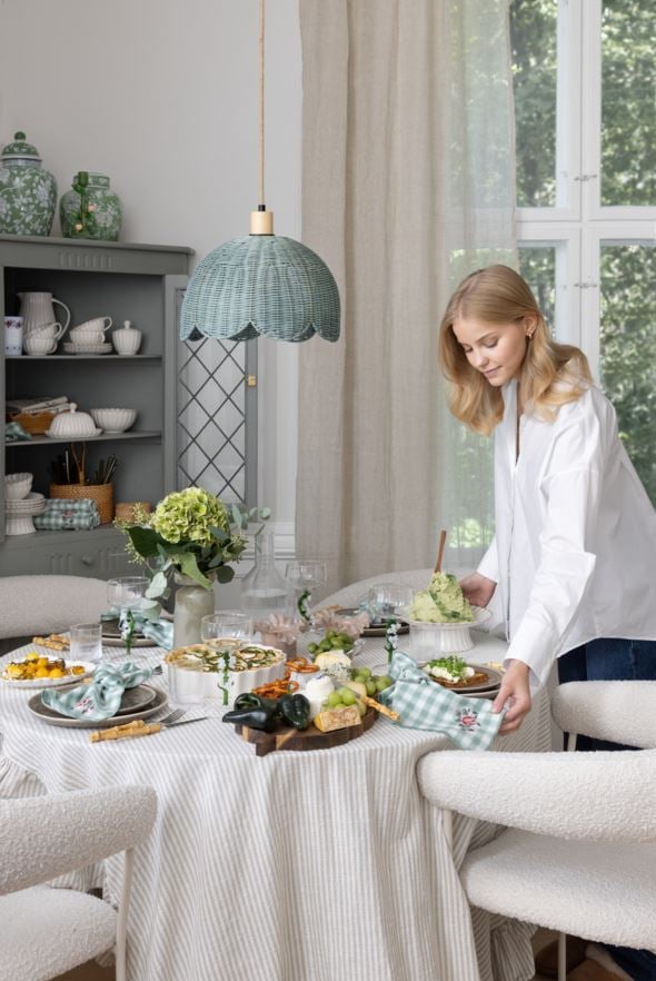 Lampunvarjostin vaaleanvihreä - 2