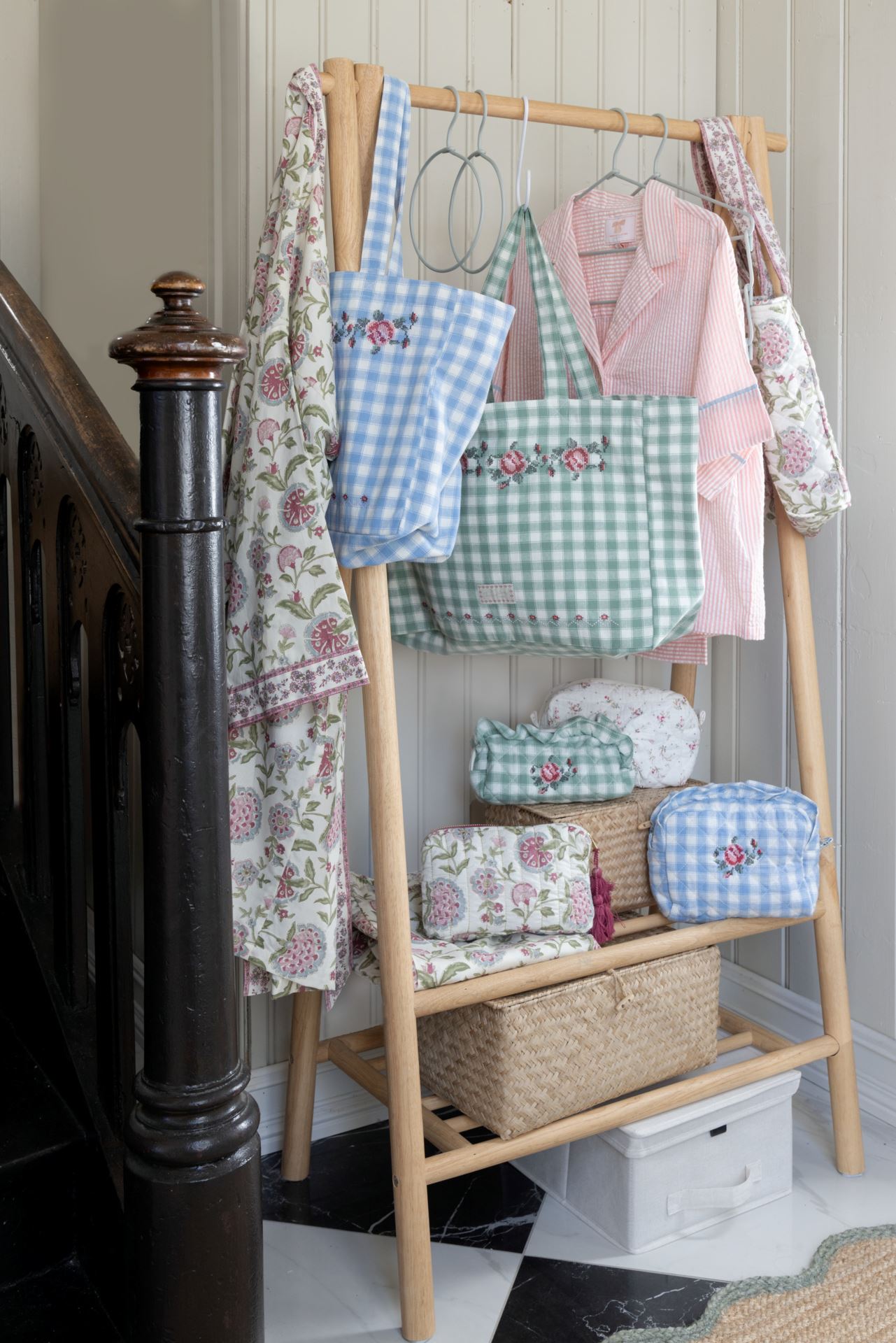 Kimono moniväri/roosa - 3