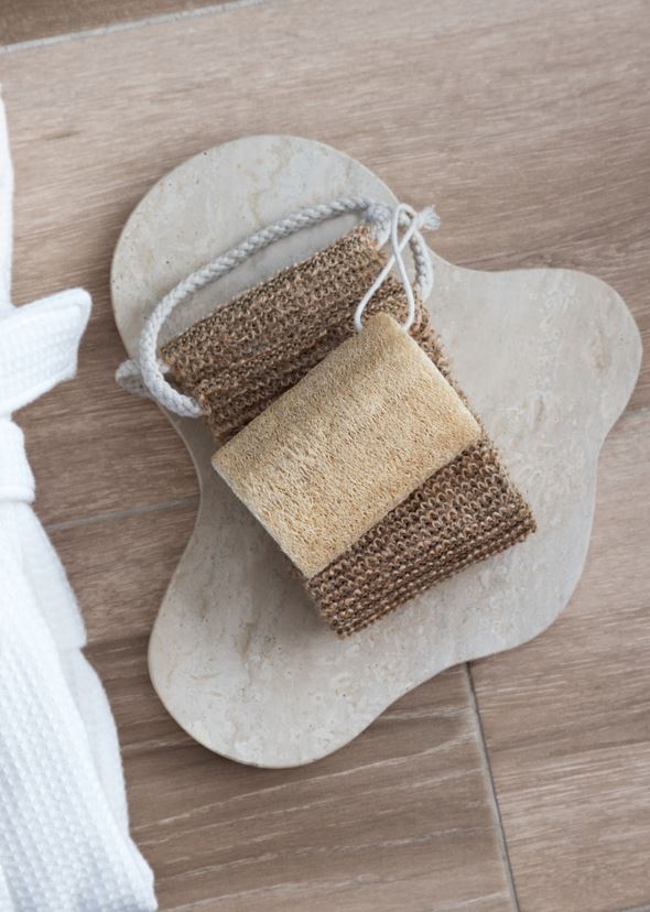 Luffa pesusieni luonnonväri - 5