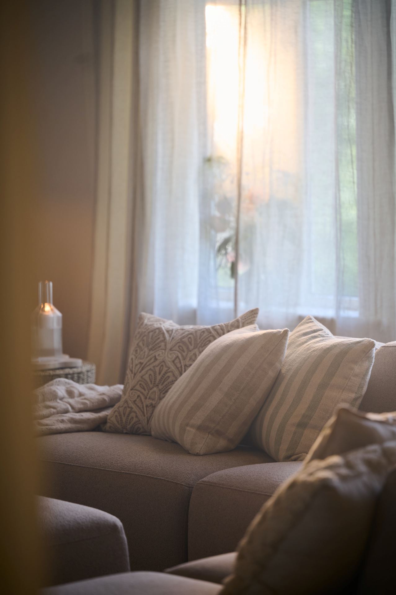 Koristetyynynpäällinen luonnonväri - 3