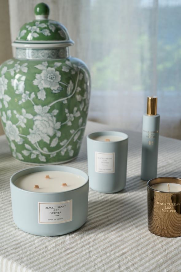 Tuoksukynttilä vaaleansininen - 3