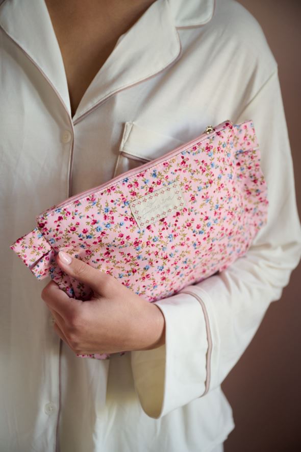 Kirjekuorilaukku roosa - 3