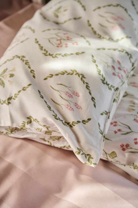 Pussilakanasetti satiinipuuvillaa moniväri - 6