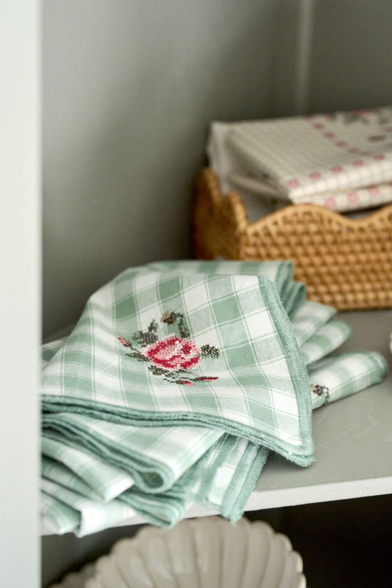 Lautasliina vihreä - 3