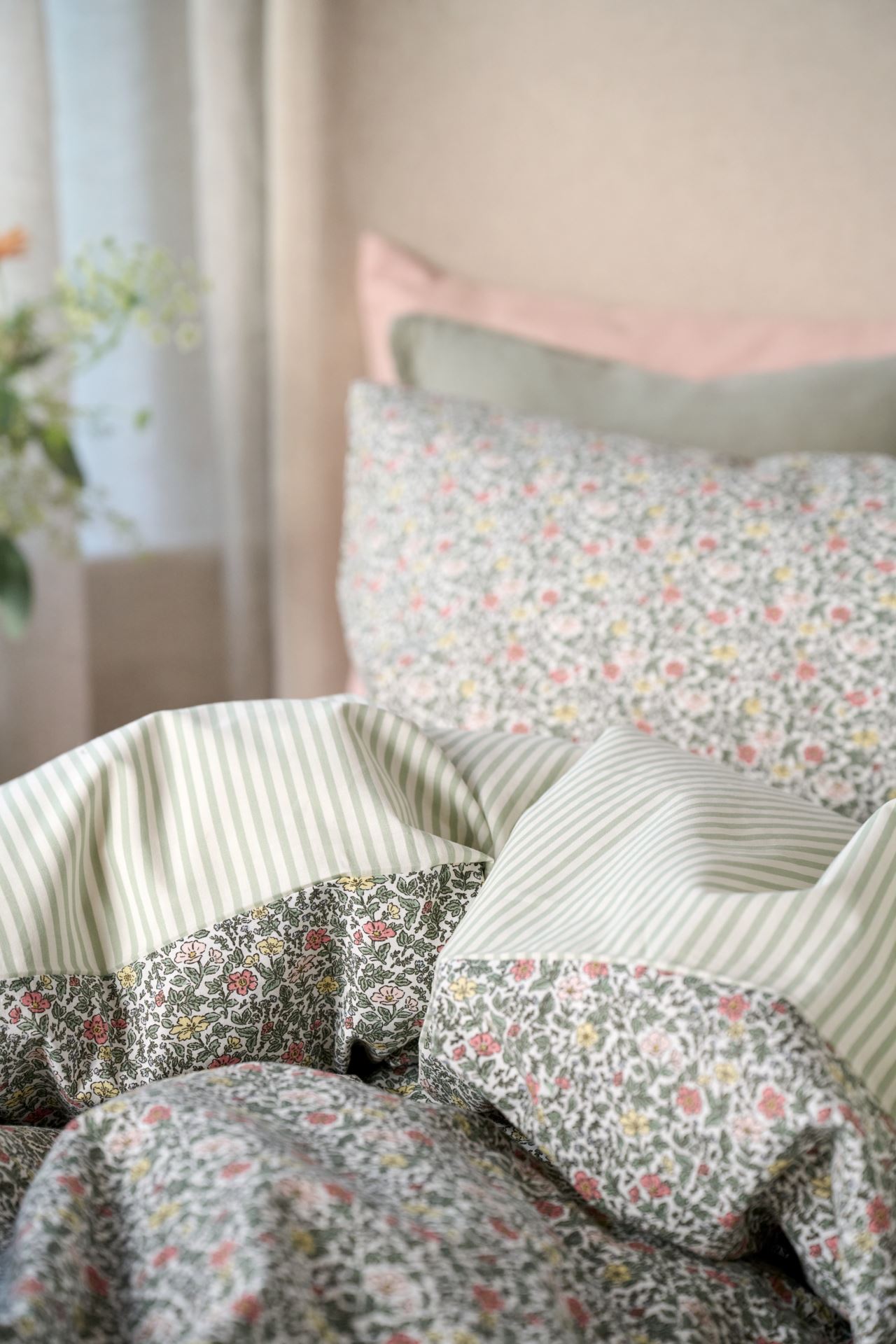 Pussilakanasetti puuvillaa moniväri - 3