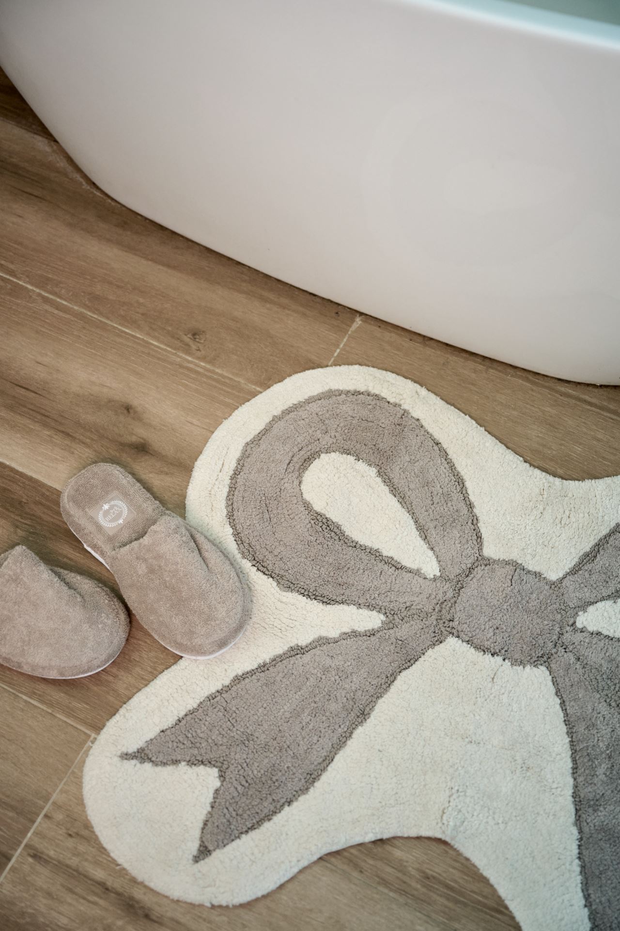 Kylpyhuoneenmatto beige - 3