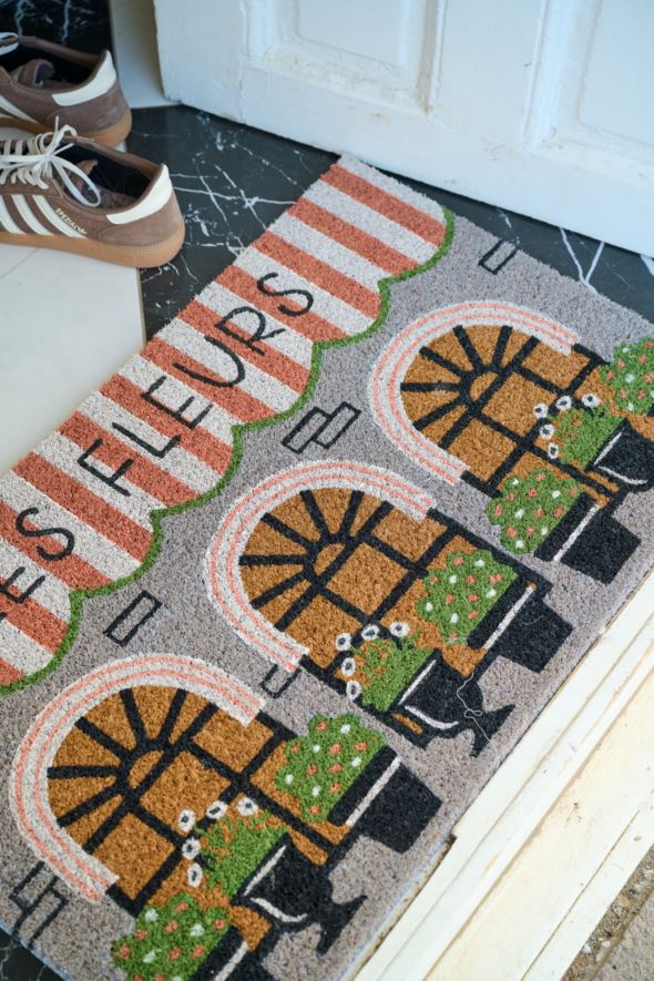 Ovimatto moniväri - 2