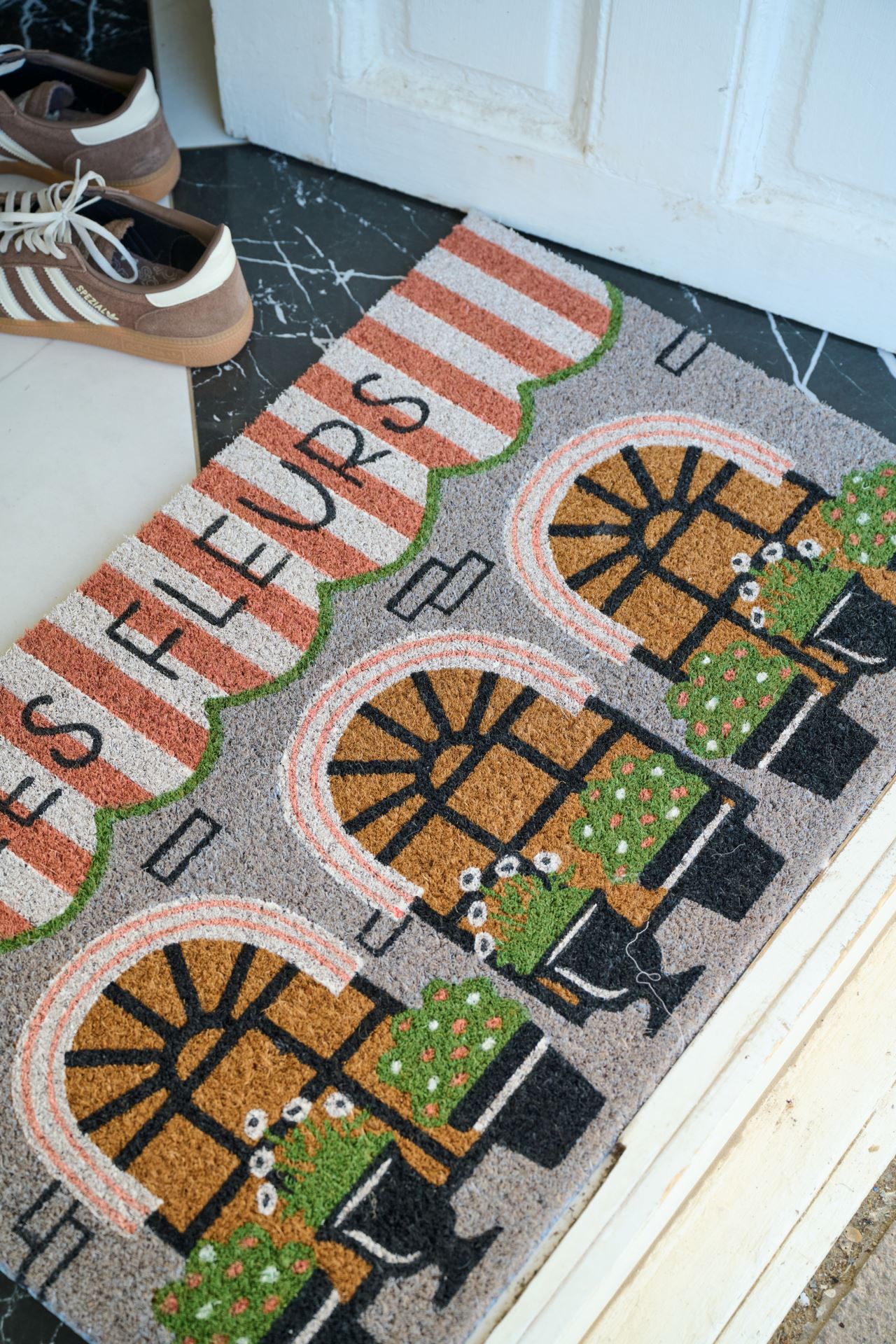 Ovimatto moniväri - 2