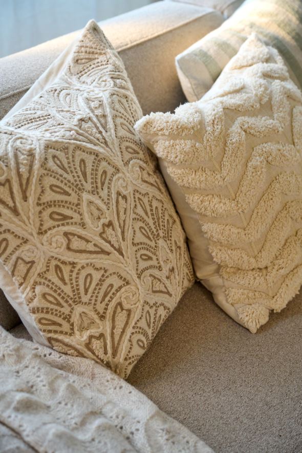 Koristetyynynpäällinen luonnonväri - 2