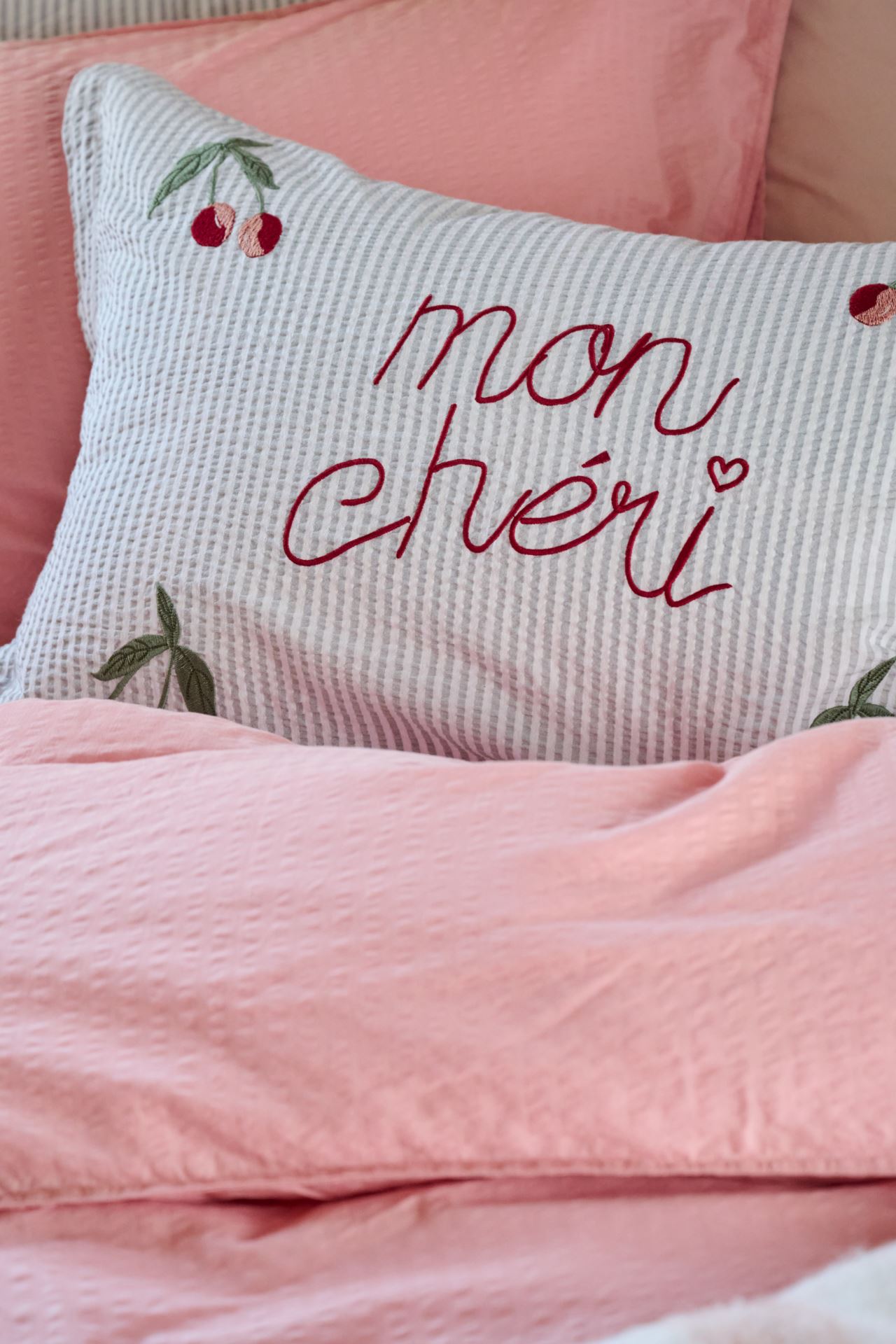 Tyynyliina puuvillaa sininen - 4