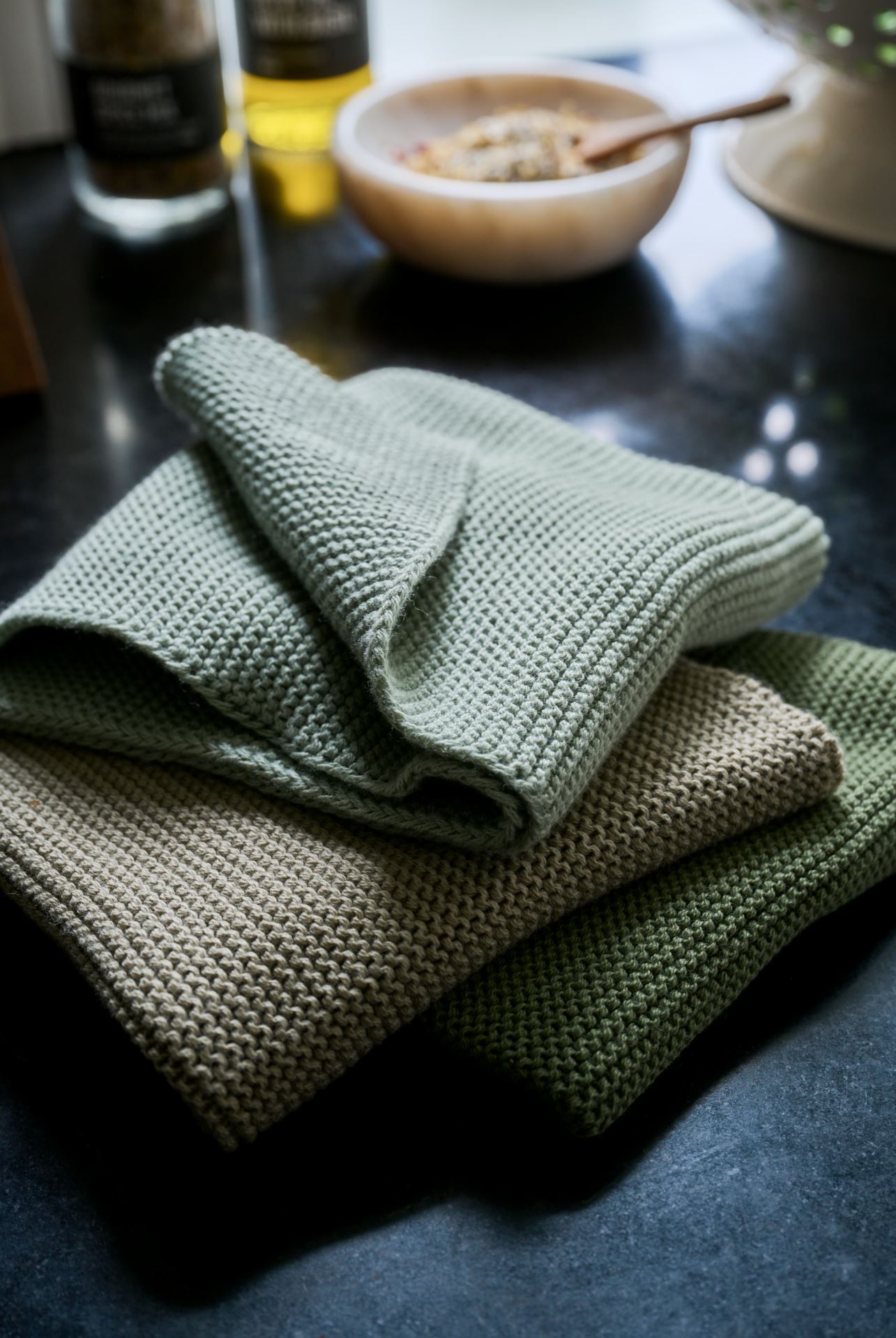 Pyyhe 3 kpl vihreä - 3