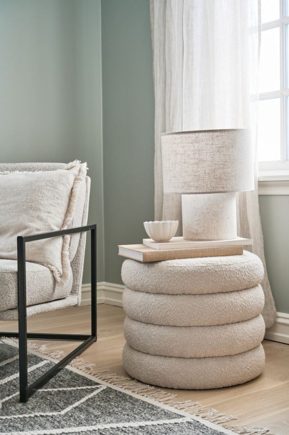 Pöytävalaisin beige - 2