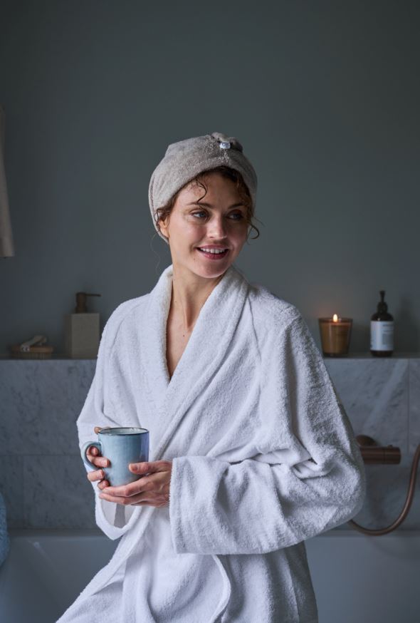 Hiuspyyhe beige - 12