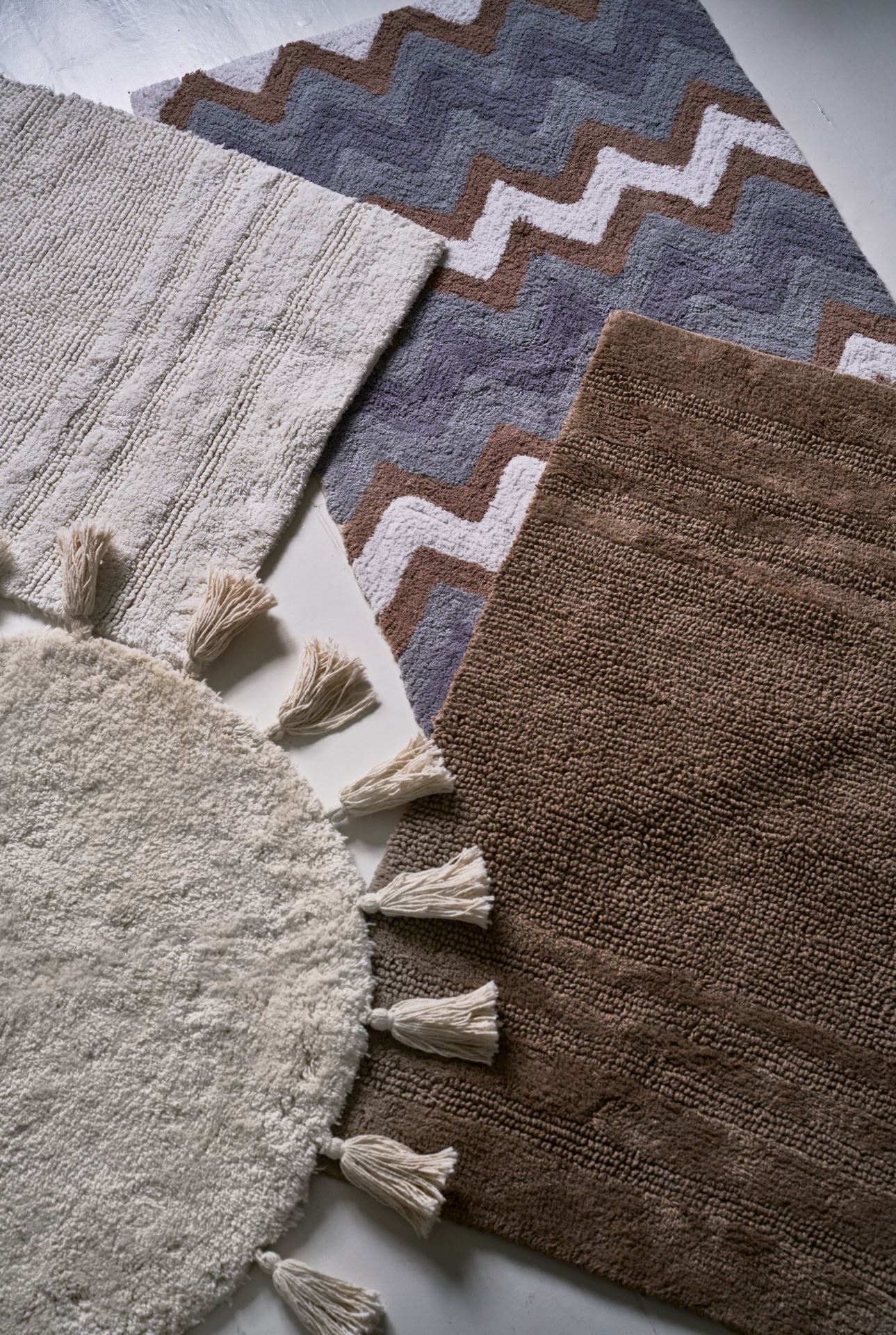 Kylpyhuoneenmatto moniväri/sininen - 2