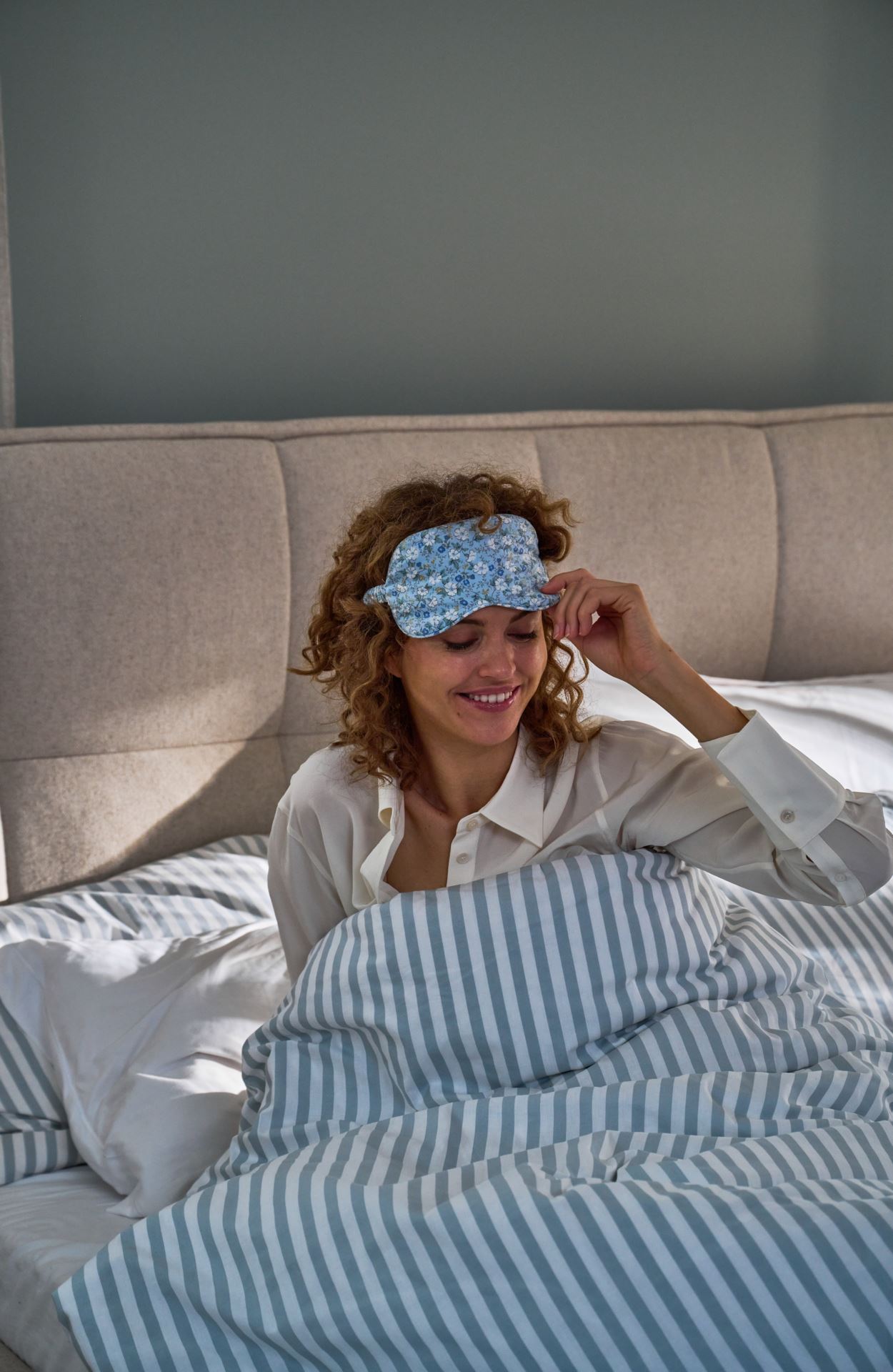 Pussilakanasetti puuvillaa sininen - 4