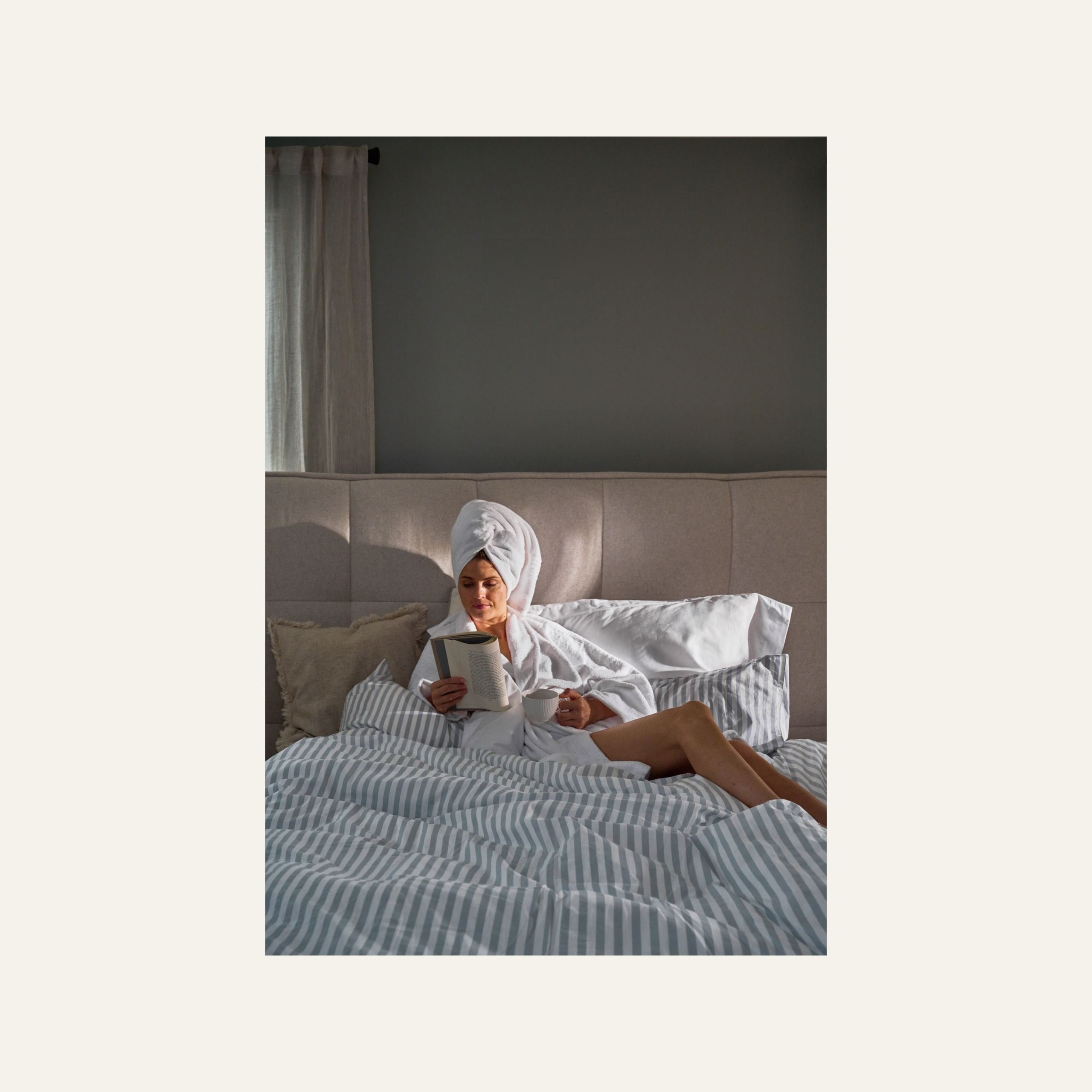 Pussilakanasetti puuvillaa sininen - 3