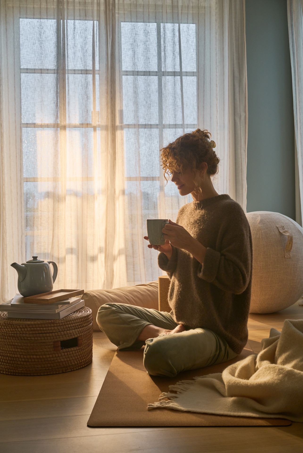 Joogamatto luonnonväri - 7