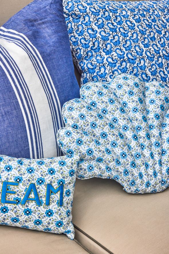 Koristetyyny sininen - 3