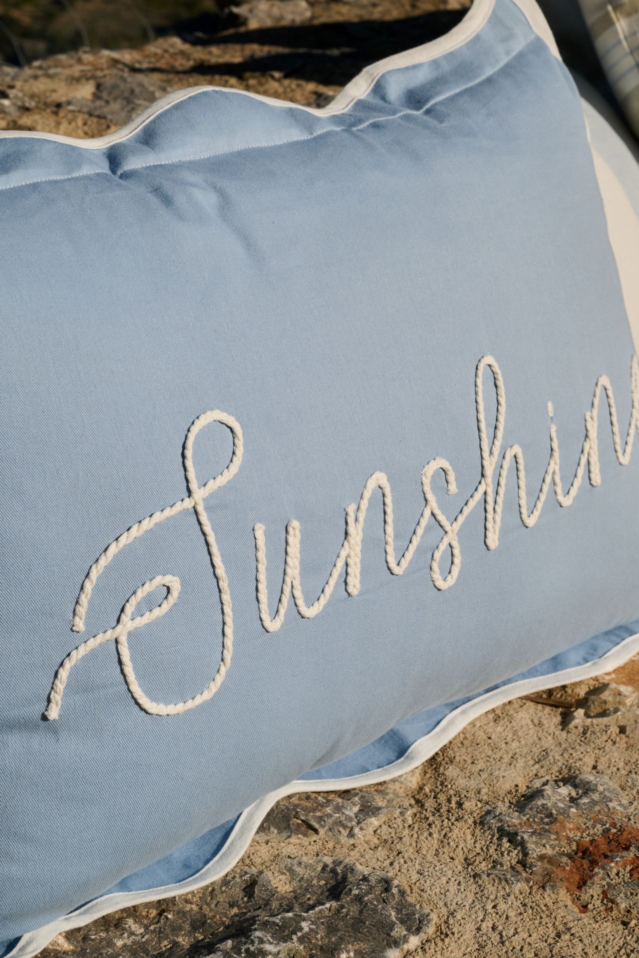 Koristetyyny vaaleansininen - 3