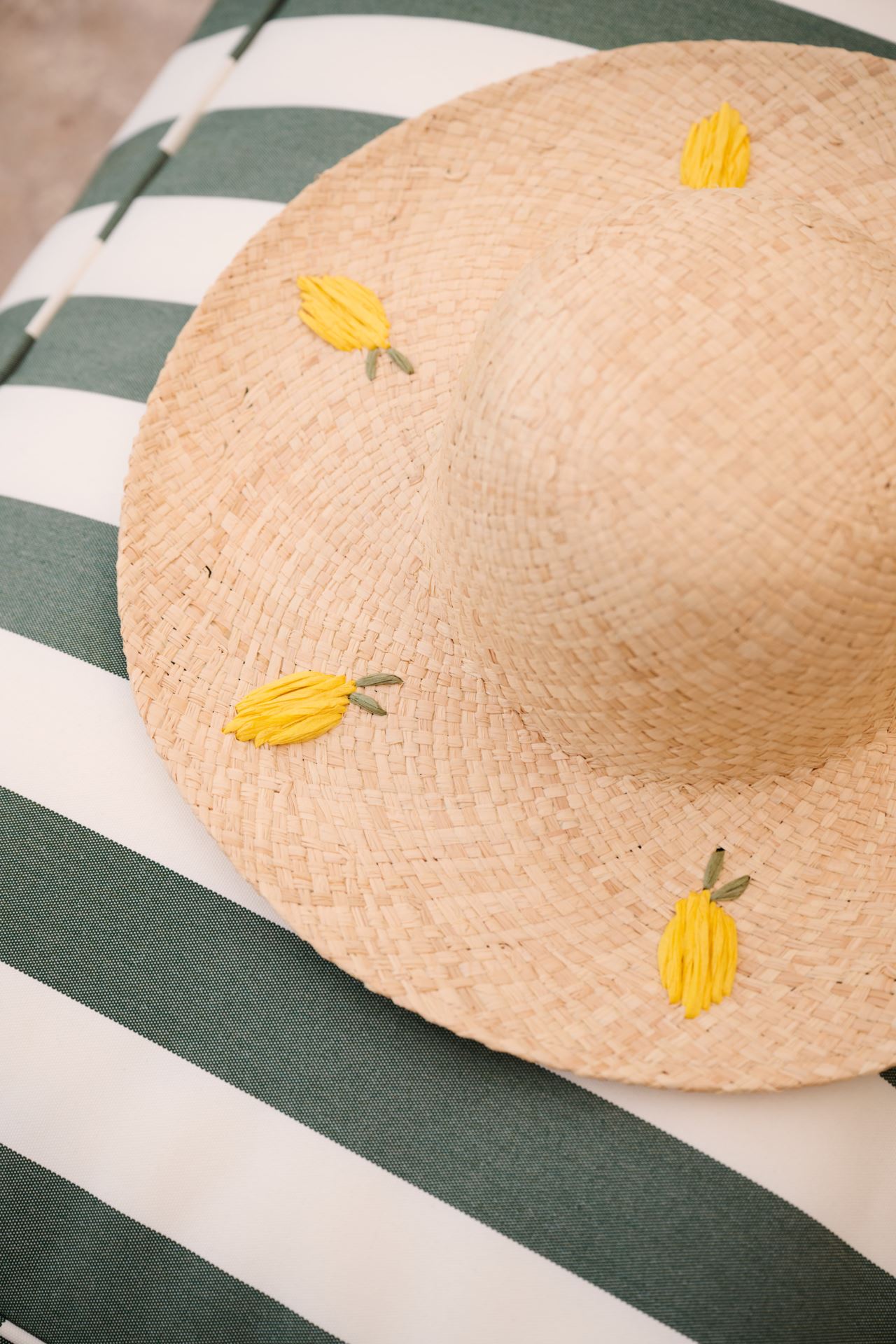 Olkihattu moniväi luonnonväri - 2