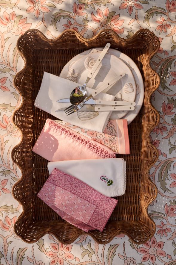 Lautasliina moniväri - 3