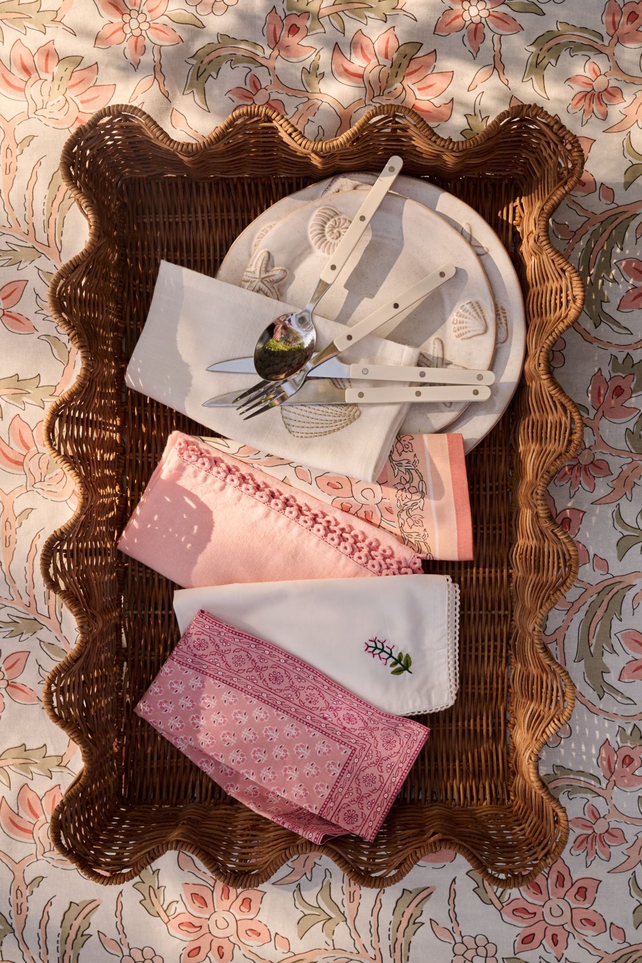 Lautasliina moniväri - 3