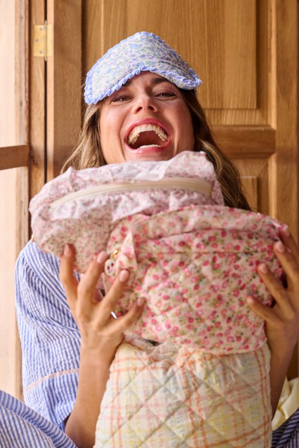 Suuri toilettilaukku moniväri - 4