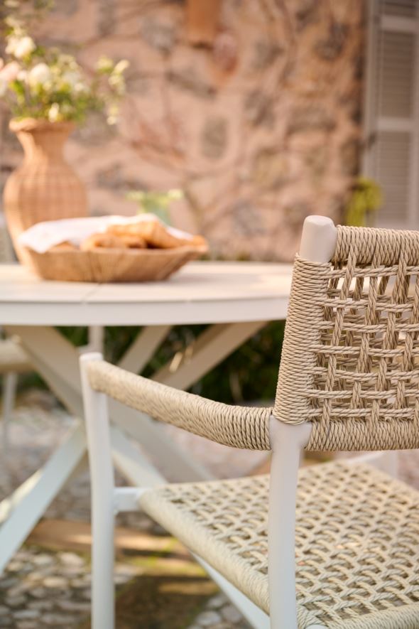 Puutarhatuoli beige - 5