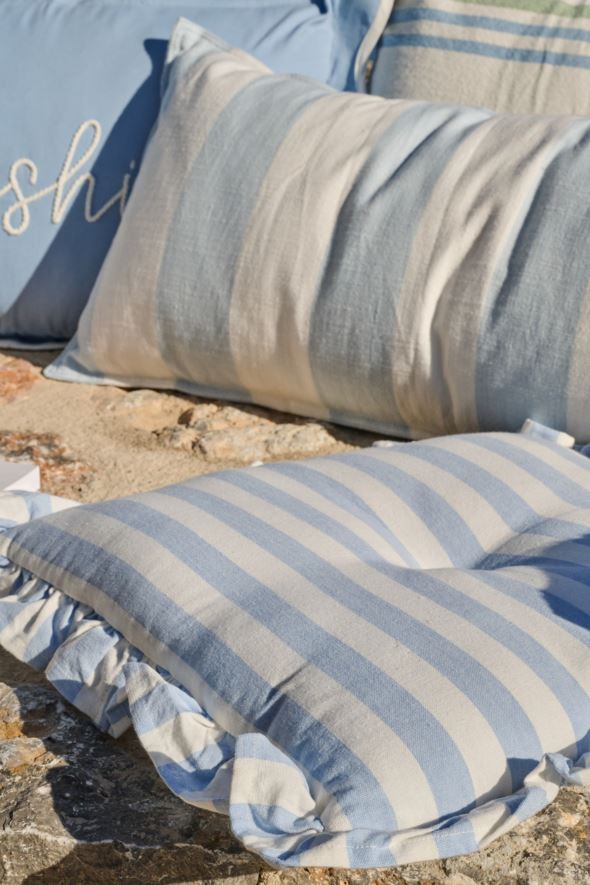 Koristetyyny taivaansininen - 2