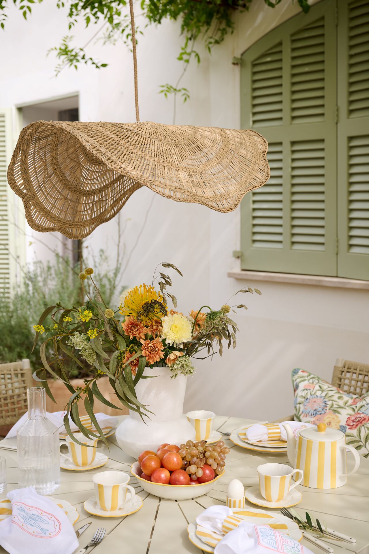 Lampunvarjostin luonnonväri - 3