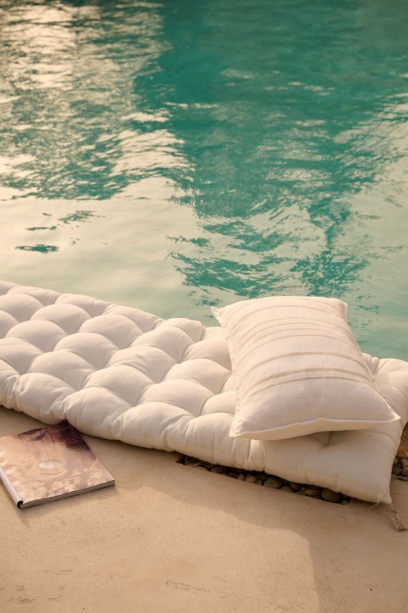 Istuintyyny luonnonvalkoinen - 2