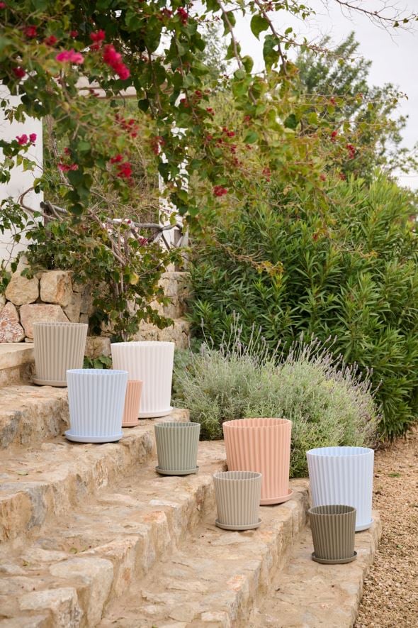 Ulkoruukku vaaleansininen - 5