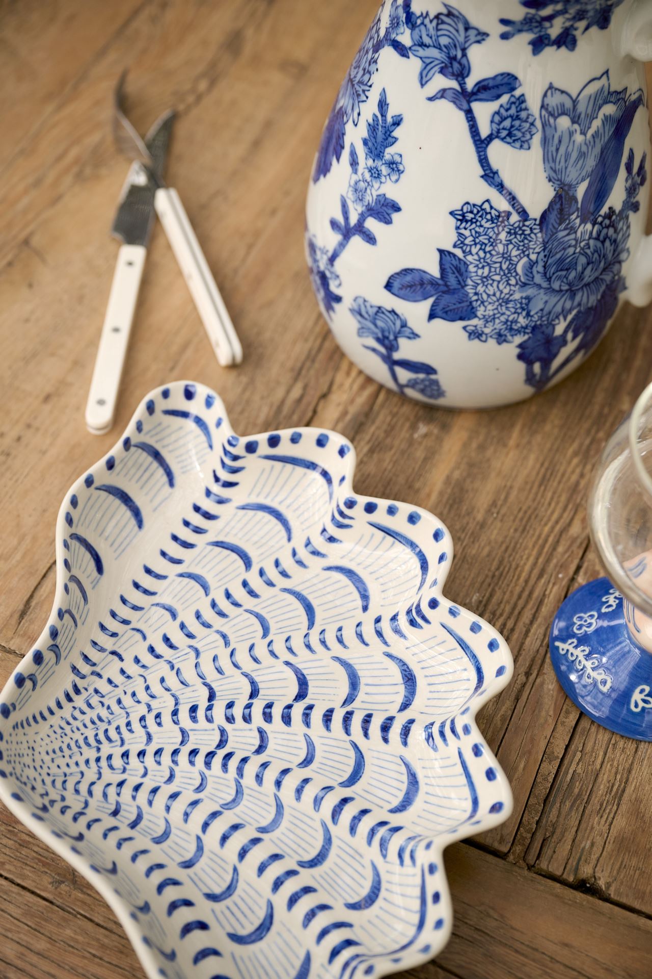 Vati moniväri/sininen - 3