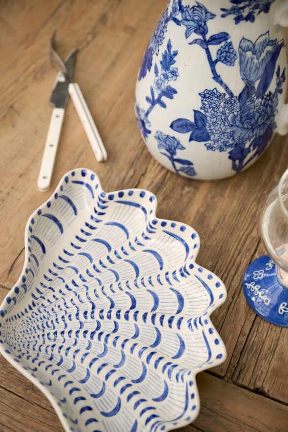 Vati moniväri/sininen - 3