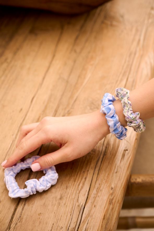 Hiuslenkki sininen - 2