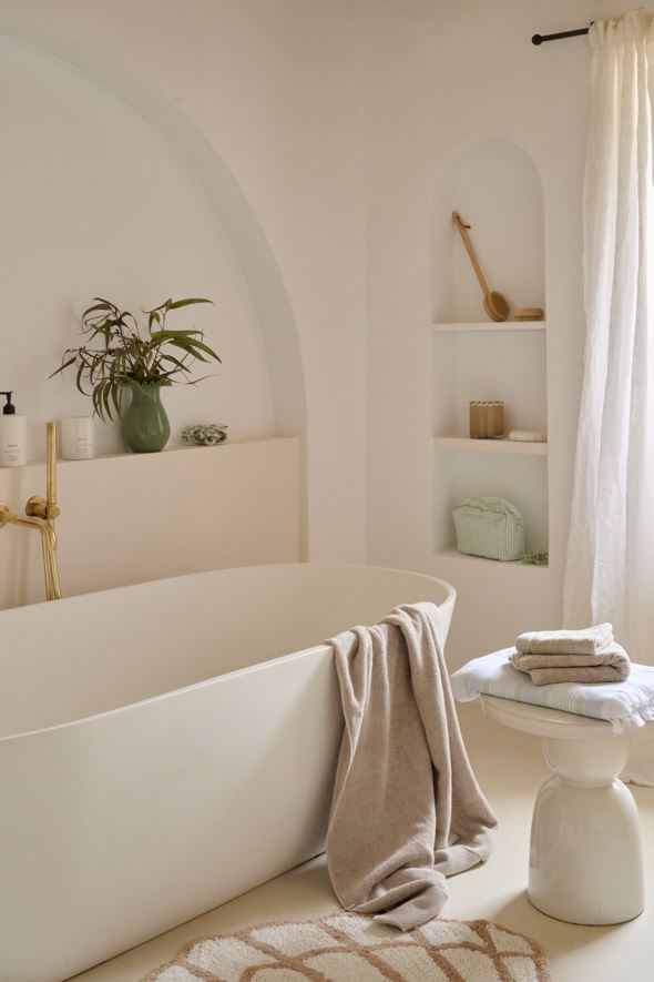 Sivupöytä luonnonvalkoinen - 4